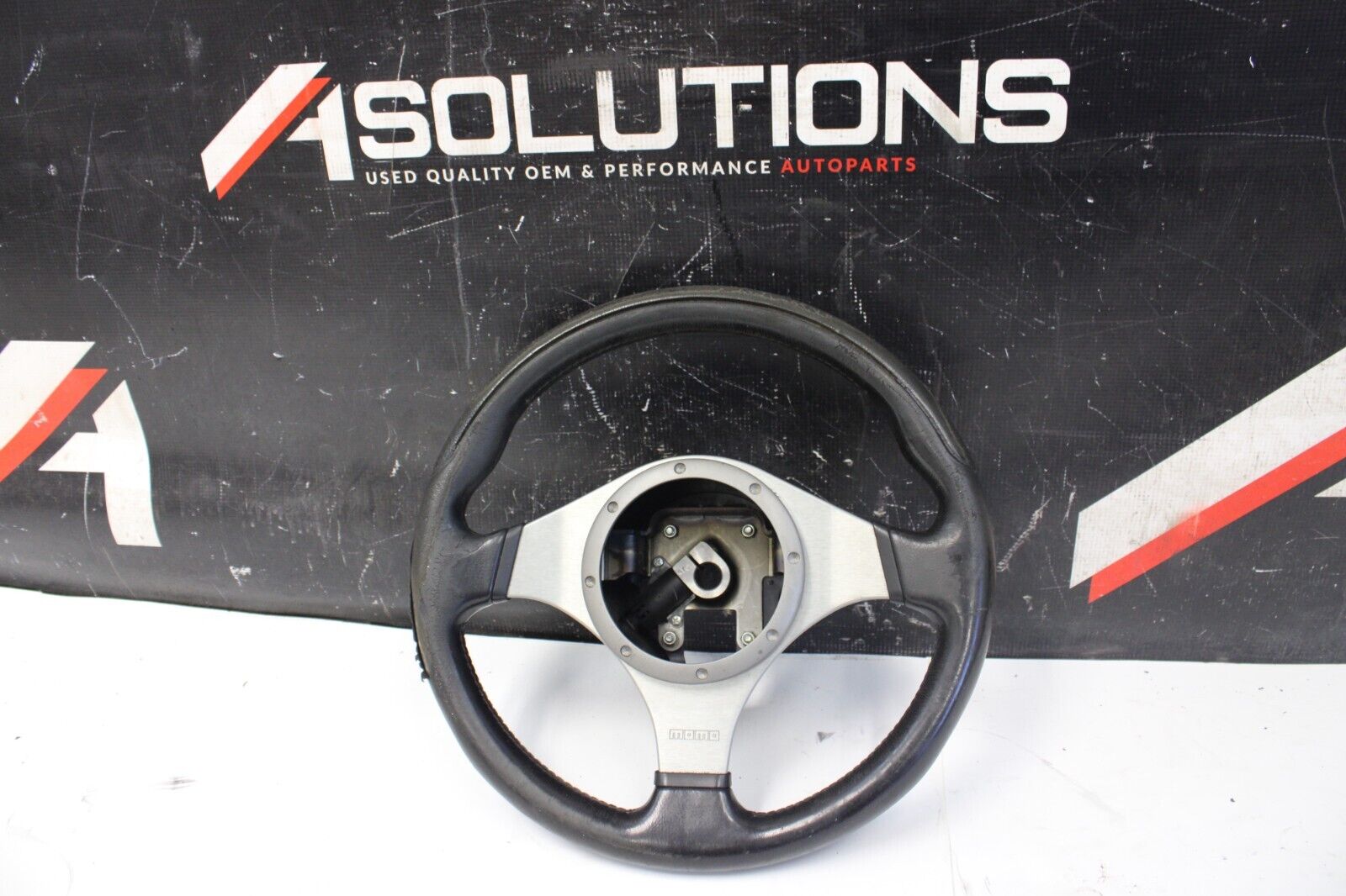 2003-2006 Mitsubishi Lancer Evolution EVO 8 9 MOMO Leather Steering Wheel