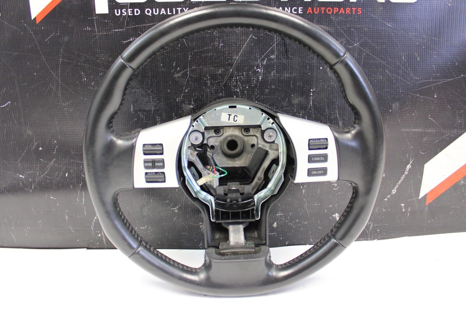 2007 Nissan 350Z OEM BLACK Steering Wheel Assembly 39K Miles!