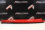 2016 Ford Focus ST Right Passenger Side Skirt Rocker Panel Molding Red