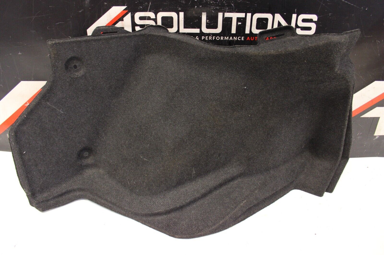 2010 NISSAN R35 GTR CBA TRUNK CARPET PANEL LINER TRIM BLACK LH DRIVER SIDE