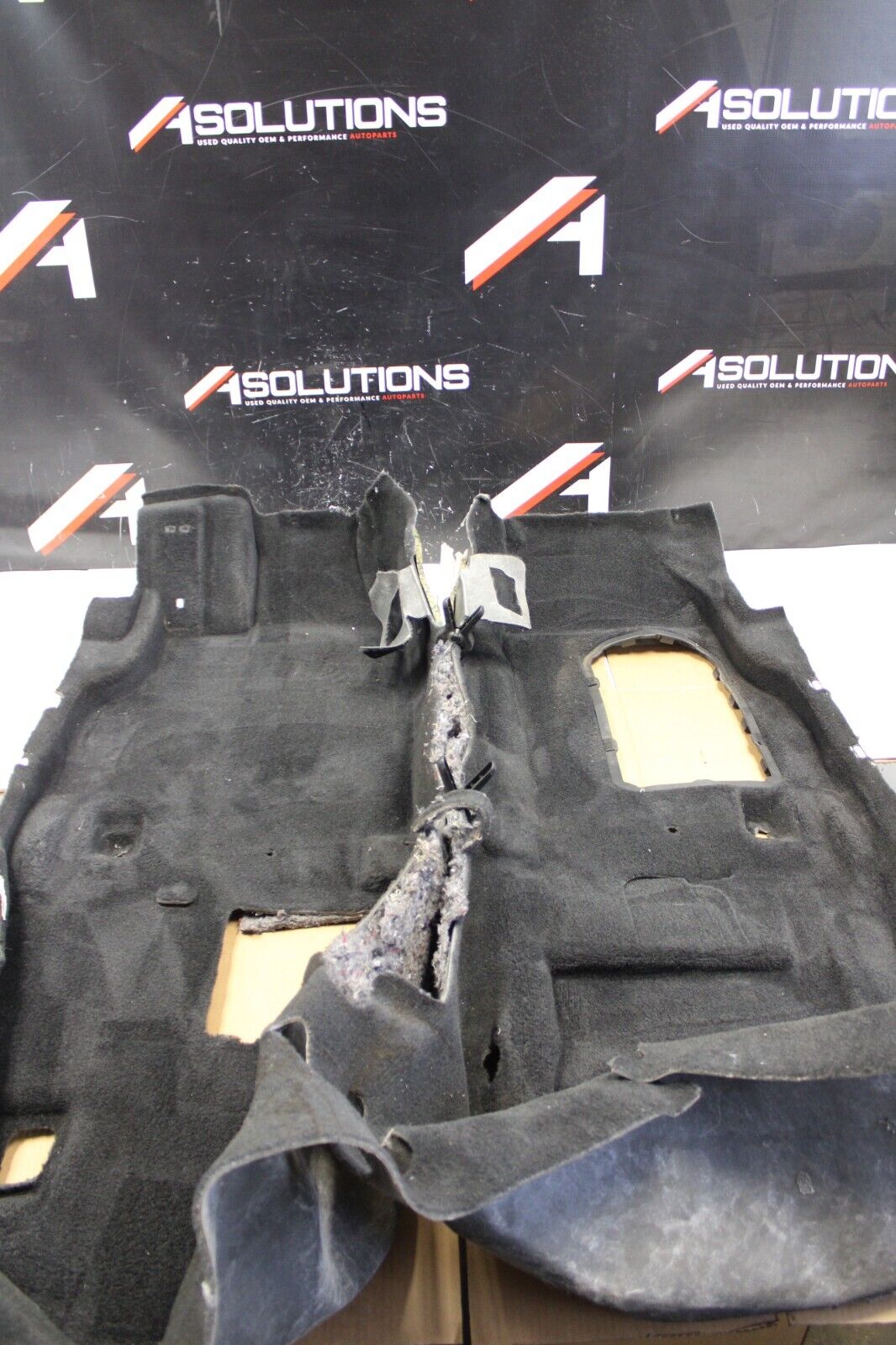 2009 NISSAN GTR R35 AWD OEM FACTORY BLACK INTERIOR FLOOR CARPET VR38