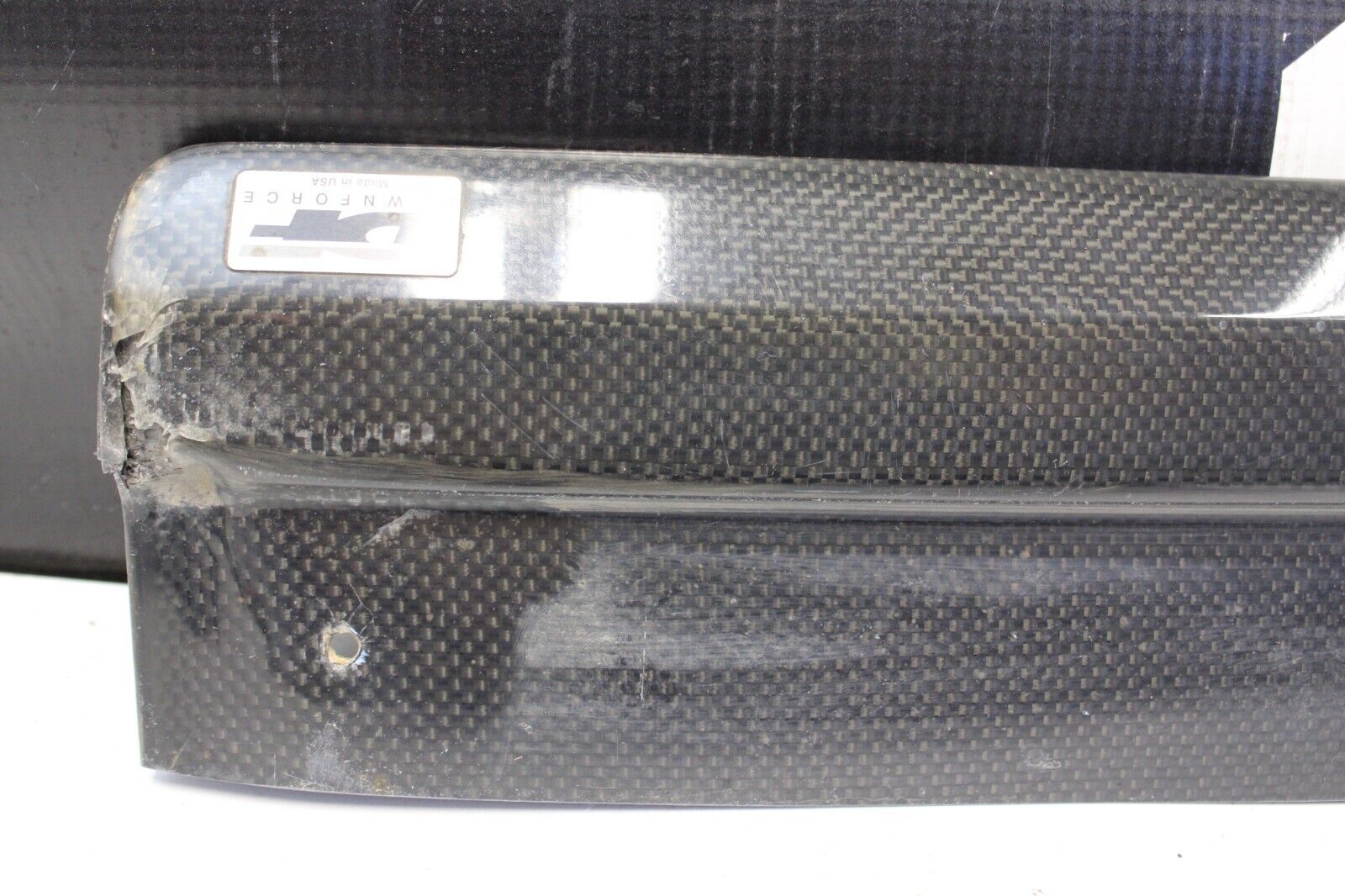 2000-2008 Honda S2000 Side Diffuser Side Skirt Left Driver Down Force Carbon