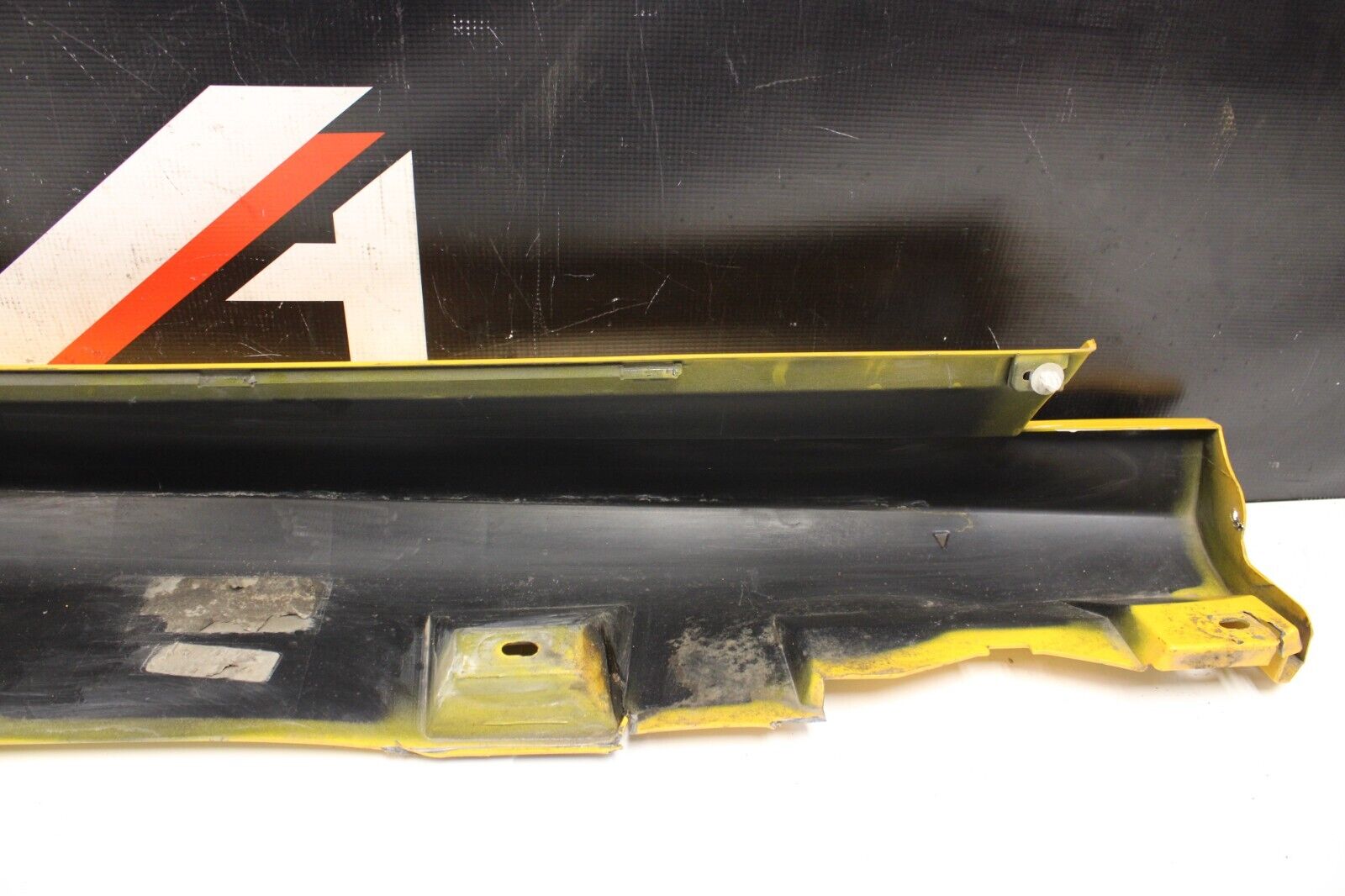 2013 Ford Focus ST Left Driver Side Skirt Rocker Panel Molding Yellow