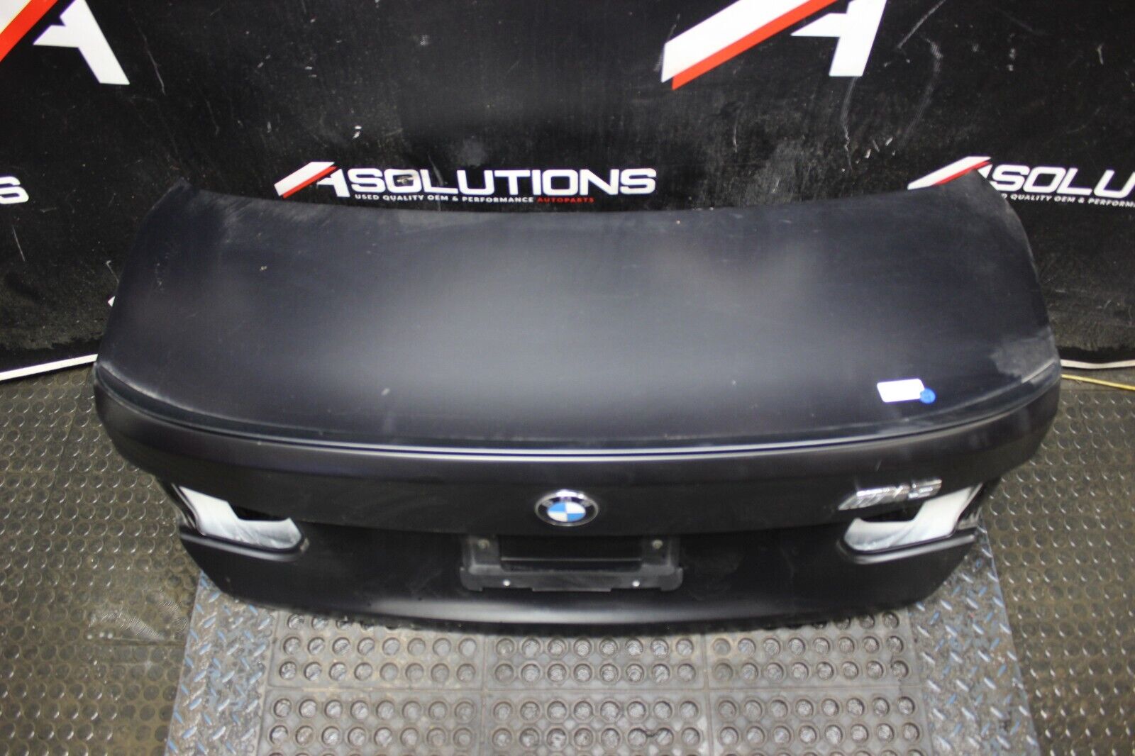 12-18 BMW F30 F80 Sedan TRUNK LID SHELL Matte Black OEM