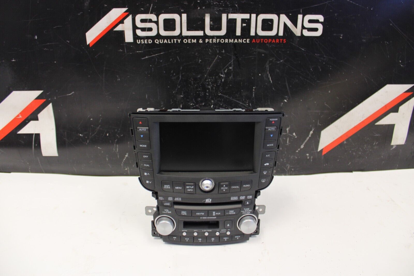 2007-2008 ACURA TL Type S AM-FM Radio CD Navigation GPS Info Display OEM