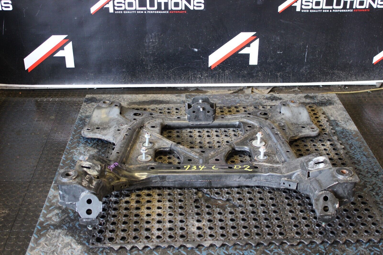 2009-2020 NISSAN GTR R35 VR38 AWD OEM FRONT ENGINE SUBFRAME CROSSMEMBER