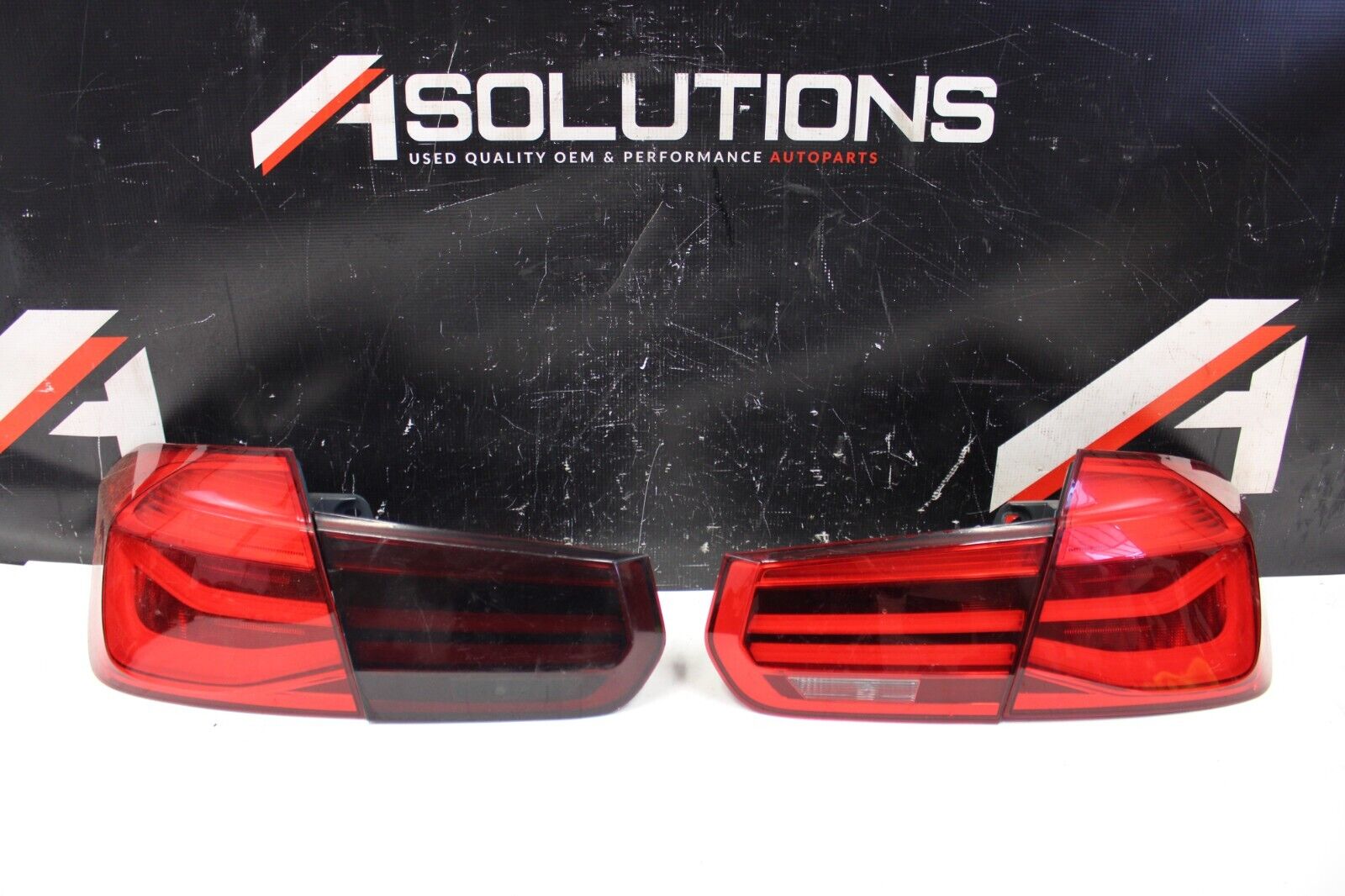 2016-2018 OEM BMW F30 F80 M3 Rear LED Stop Tail Light Set of 4 Brake lights