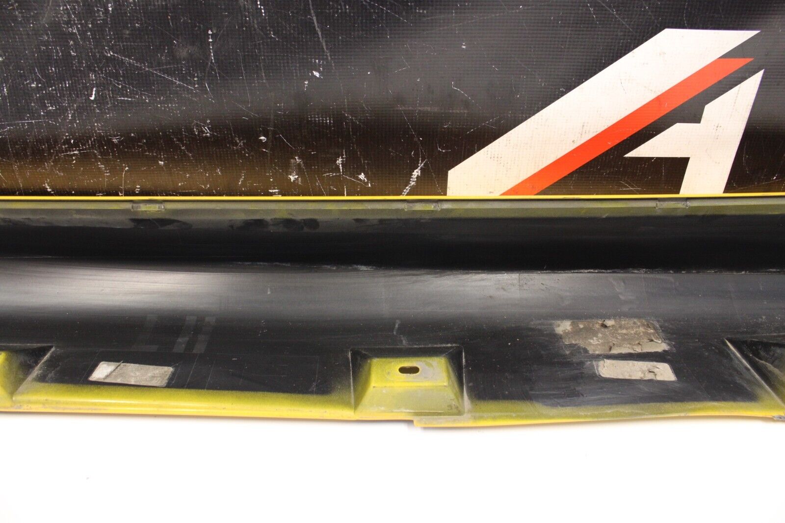 2013 Ford Focus ST Left Driver Side Skirt Rocker Panel Molding Yellow