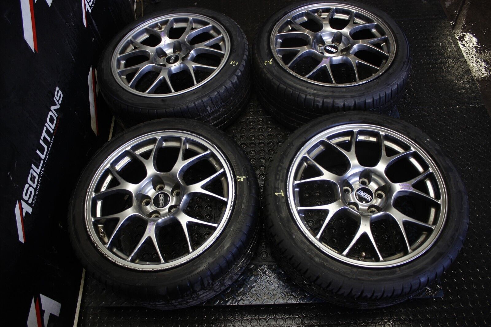 Mitsubishi Evolution EVO X CZ4A MR GSR OEM BBS Forged Wheels 18x8.5 +38 5x114.3