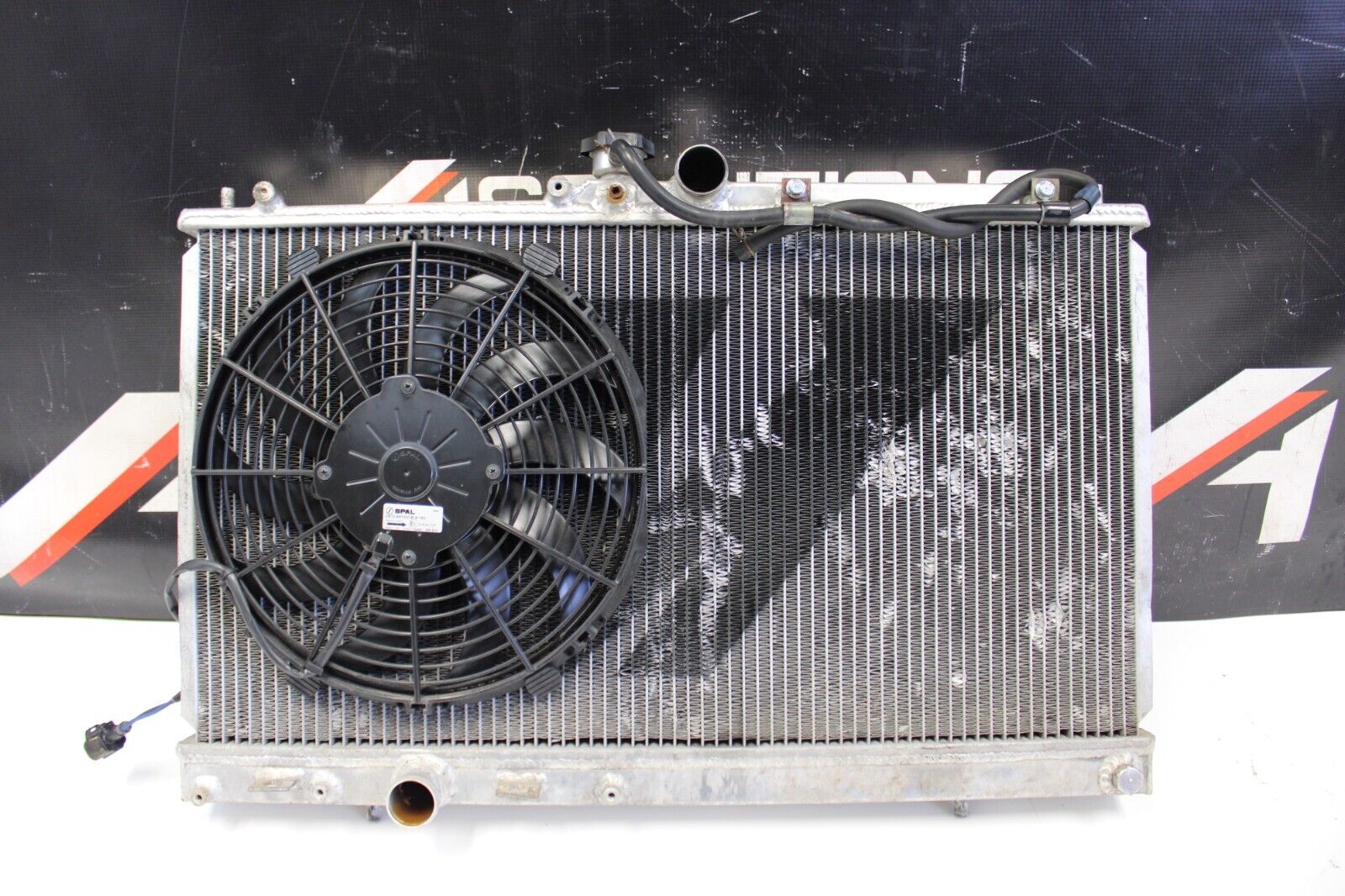 2003-2006 MITSUBISHI EVOLUTION EVO 8 9 Mishimoto Aluminum  Radiator W/ Spal Fan