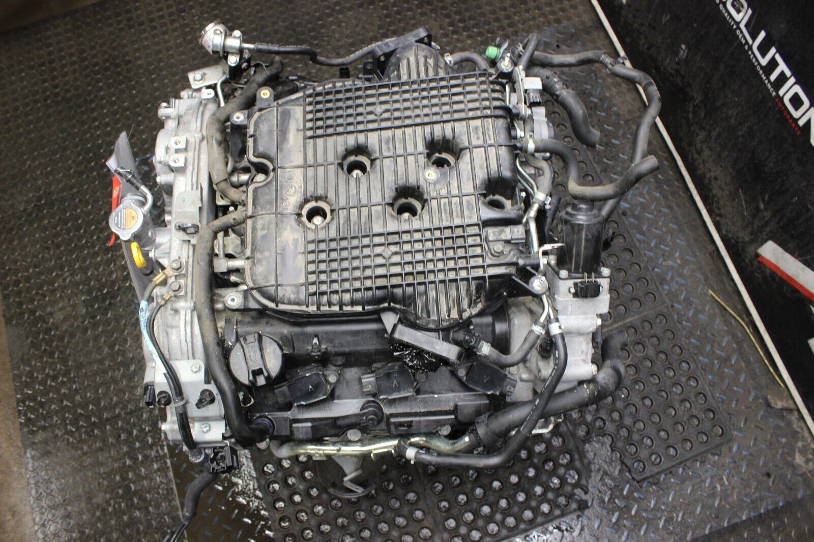 2009 Nissan 370Z VQ37VHR ENGINE LONG BLOCK 3.7L V6 RWD OEM 68K