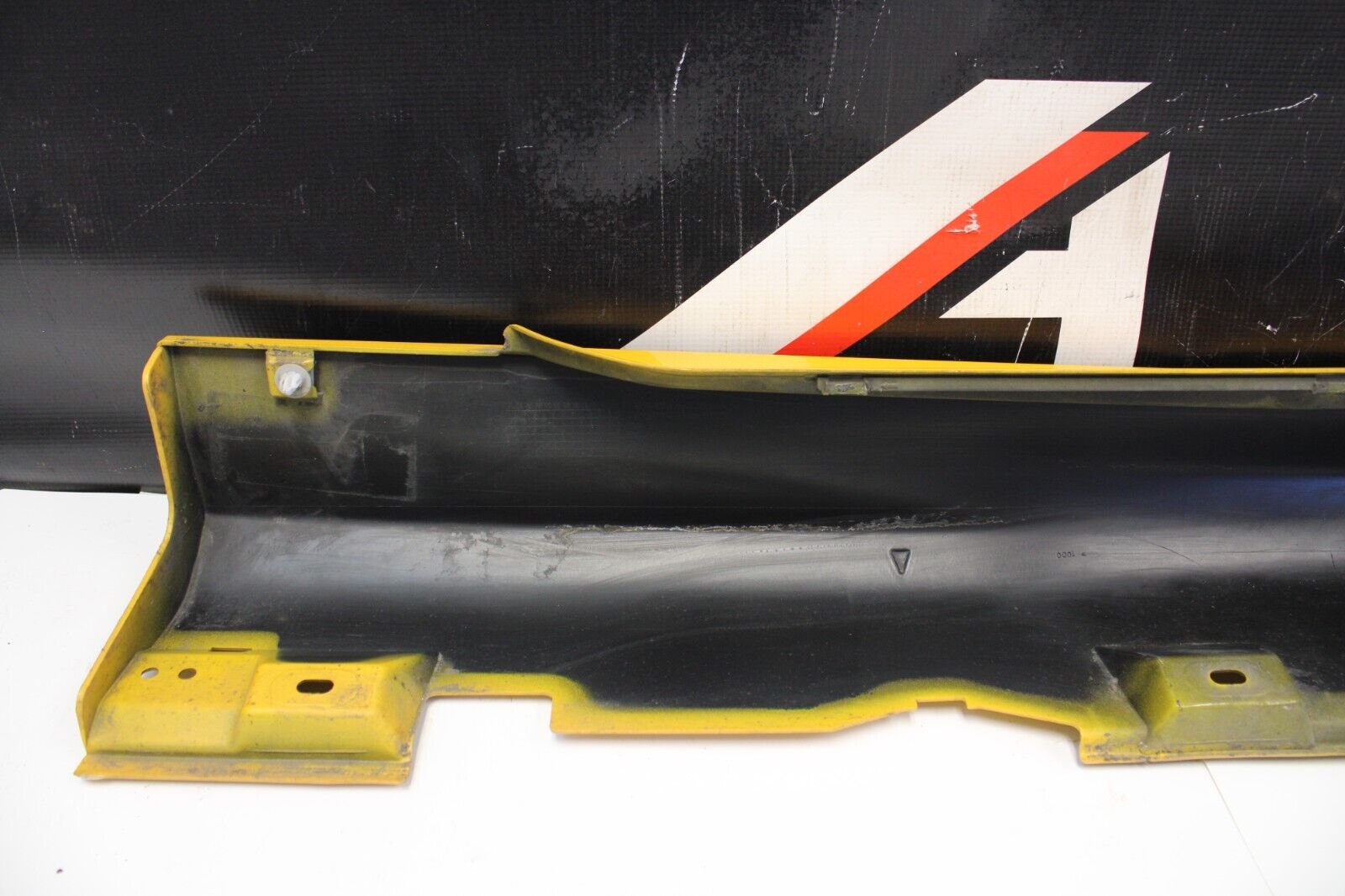 2013 Ford Focus ST Left Driver Side Skirt Rocker Panel Molding Yellow