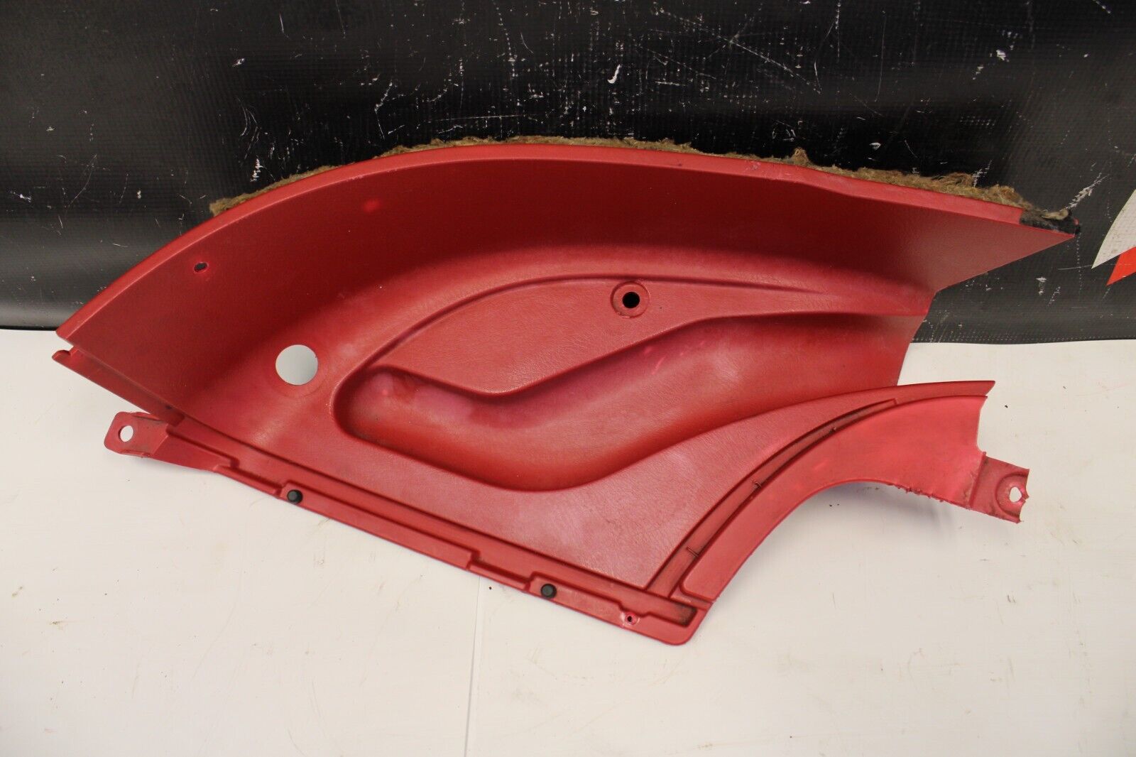 2000-2009 Honda S2000 Soft Top Left Side Interior Trim OEM RED