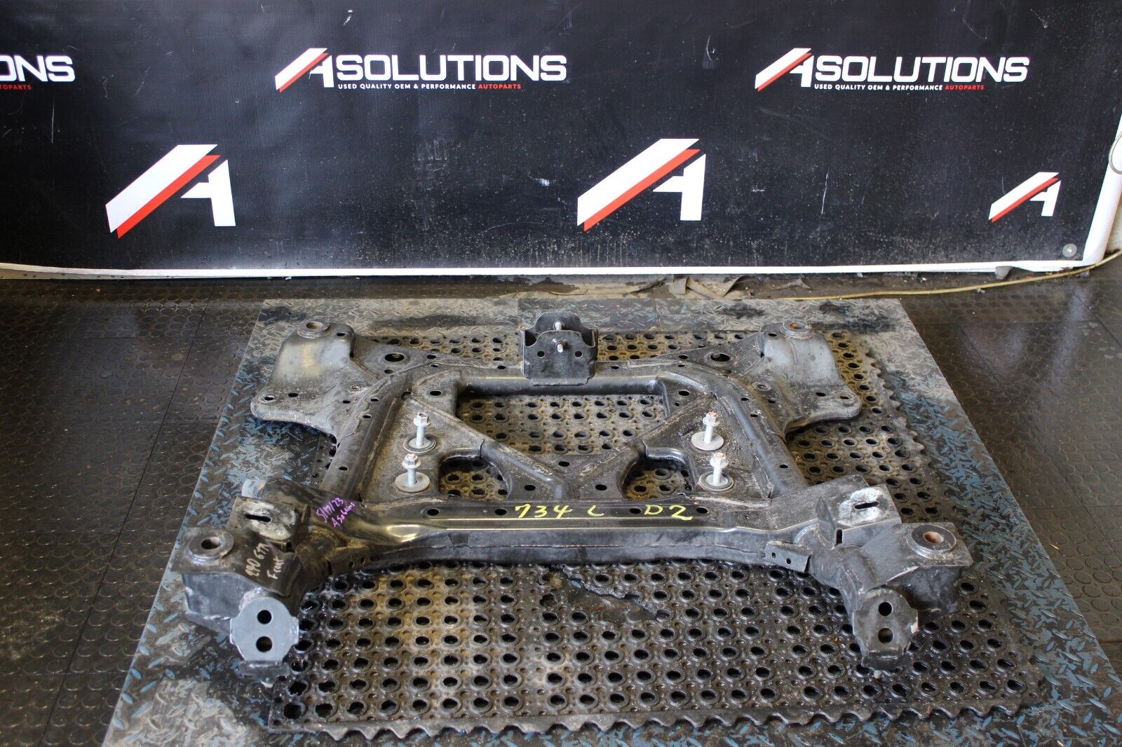 2009-2020 NISSAN GTR R35 VR38 AWD OEM FRONT ENGINE SUBFRAME CROSSMEMBER