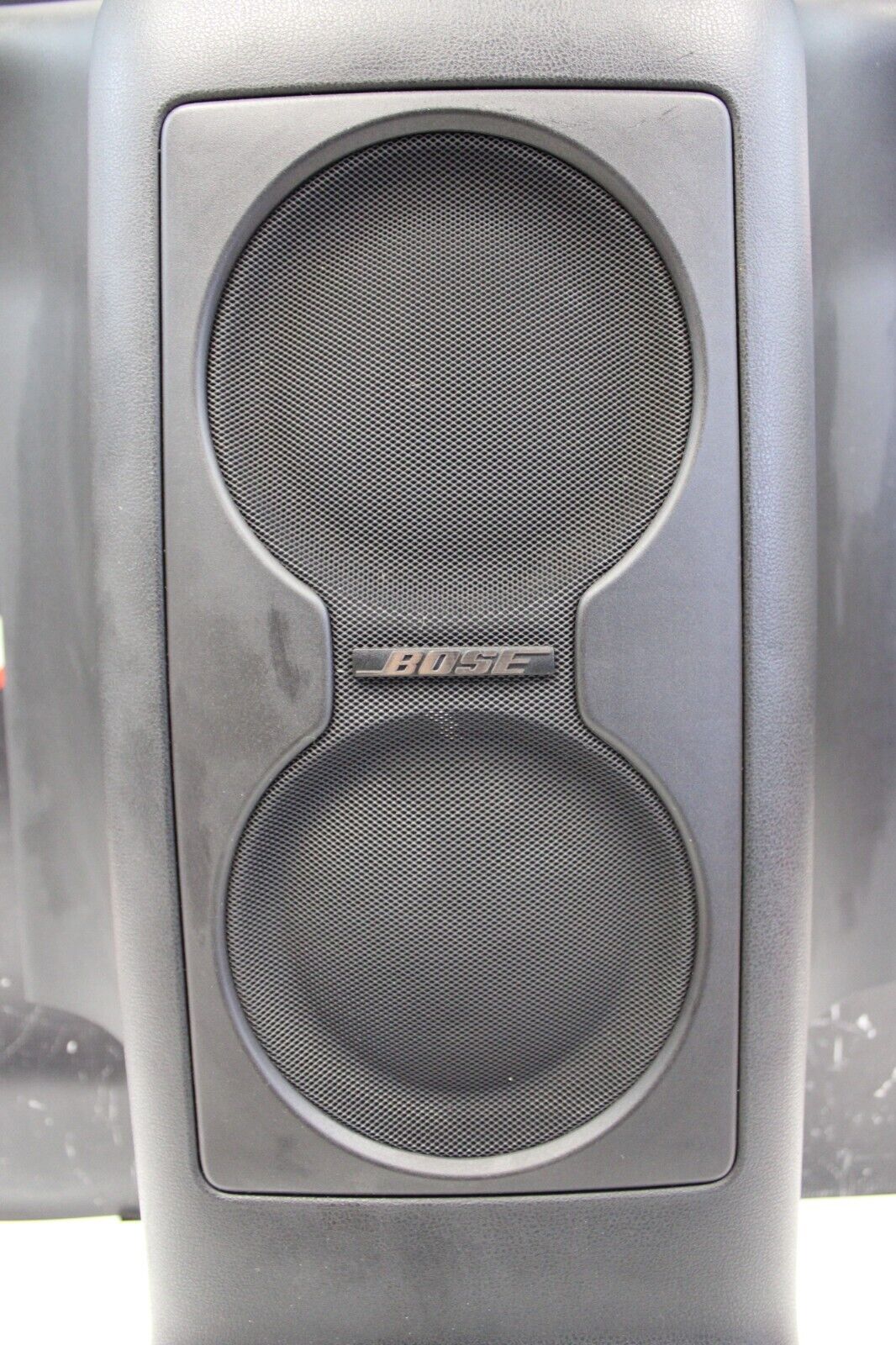 2010 NISSAN GTR R35 BOSE REAR SPEAKER COVER ASSEMBLY BLACK PLASTIC FACTORY OEM