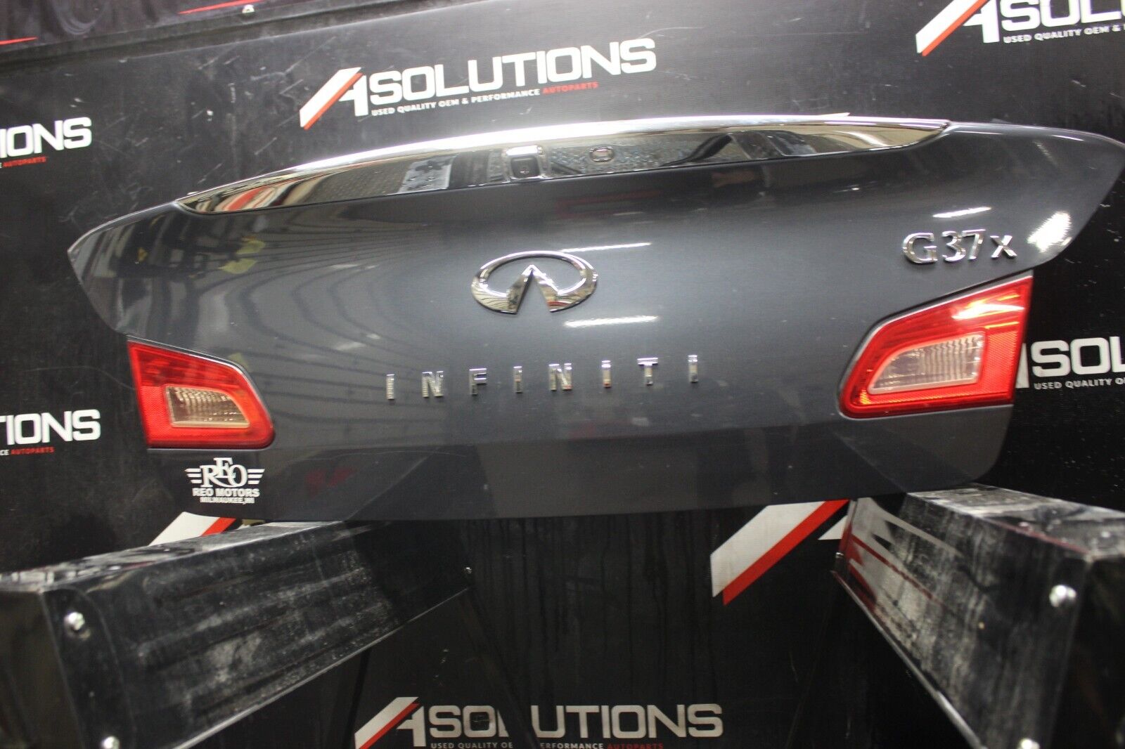 08-15 INFINITI G37 SEDAN TRUNK LID 4 DOOR OEM G37X G37S G37