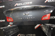 08-15 INFINITI G37 SEDAN TRUNK LID 4 DOOR OEM G37X G37S G37