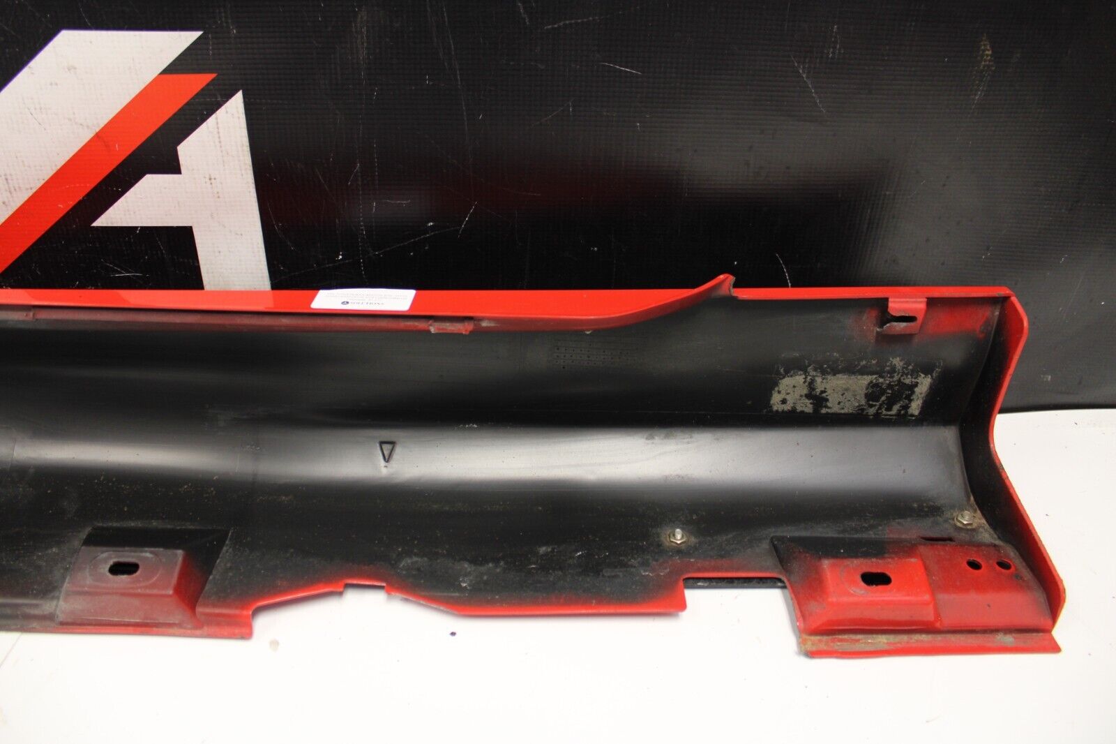 2016 Ford Focus ST Right Passenger Side Skirt Rocker Panel Molding Red