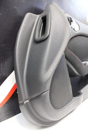 2011 NISSAN 370Z NISMO OEM DOOR PANELS SET TRIM PANEL BLACK W/ RED STITCHING