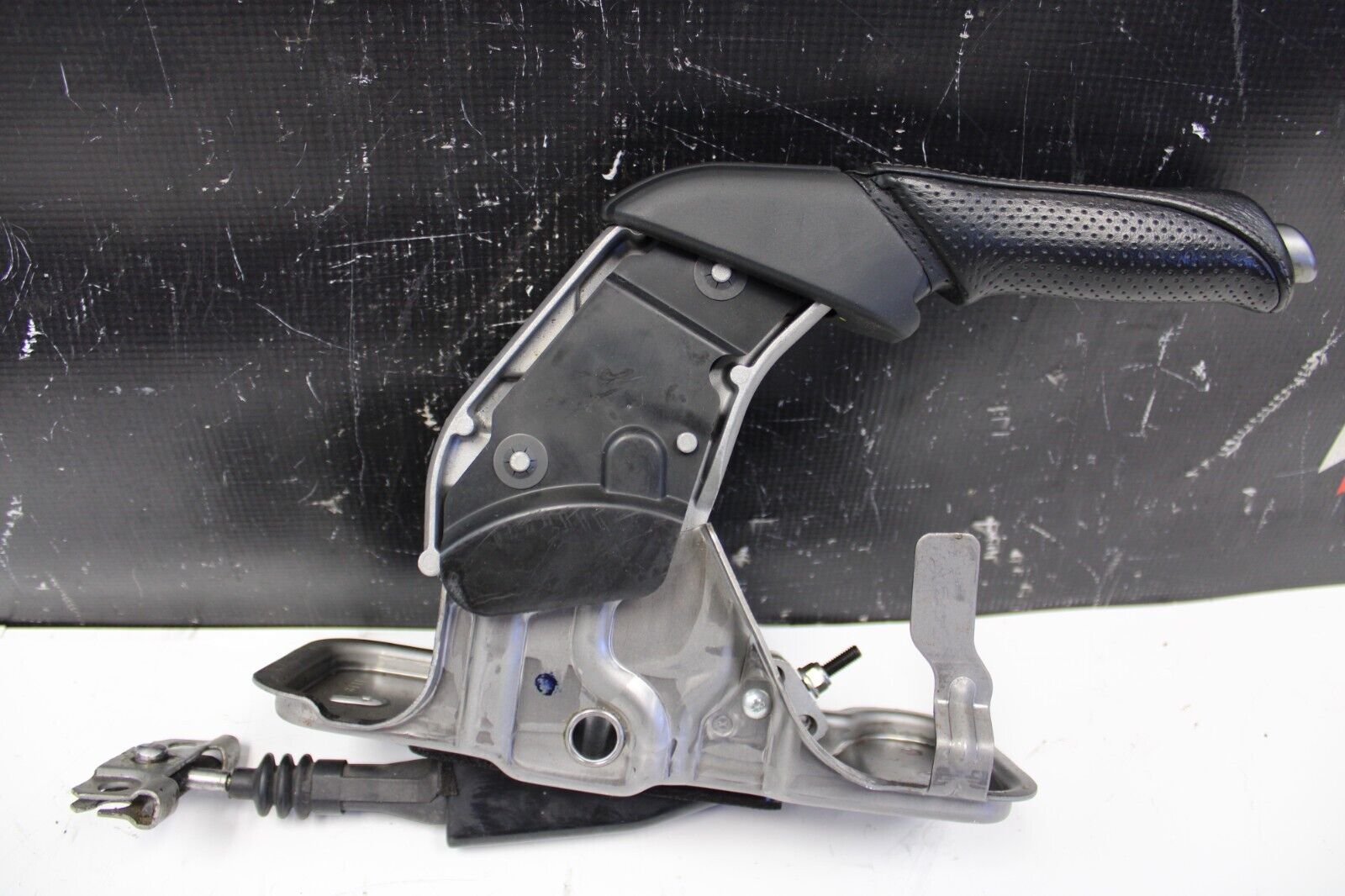 2009 Nissan R35 GT-R E Brake Leather Emergency Hand Brake Lever Parking Brake