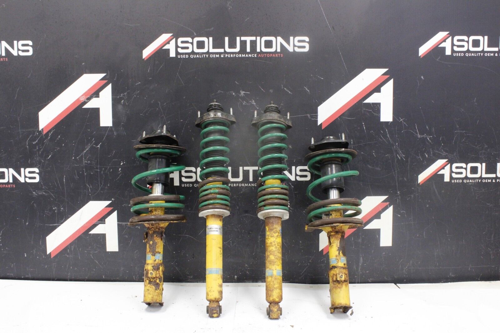 08-15 Mitsubishi Evolution Evo X Front & Rear Shock Strut Suspension Bilstein