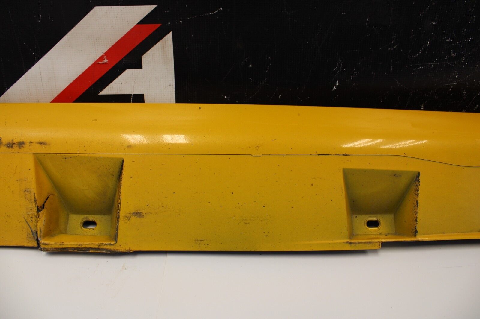 2013 Ford Focus ST Left Driver Side Skirt Rocker Panel Molding Yellow