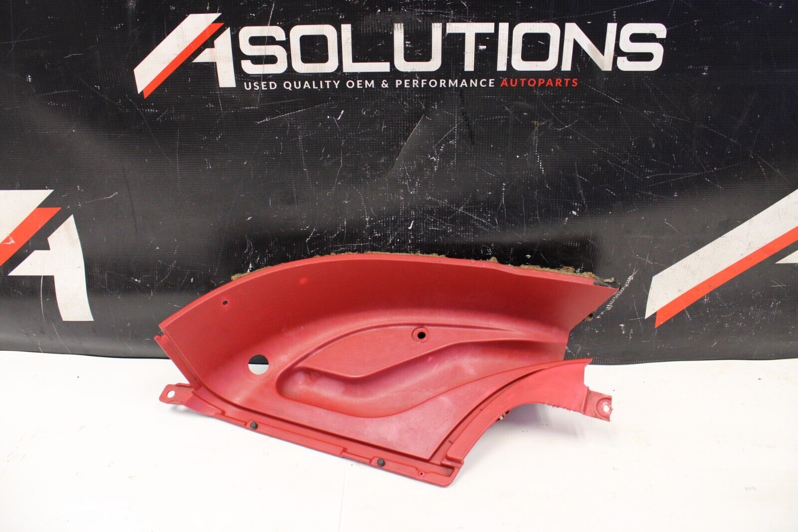 2000-2009 Honda S2000 Soft Top Left Side Interior Trim OEM RED