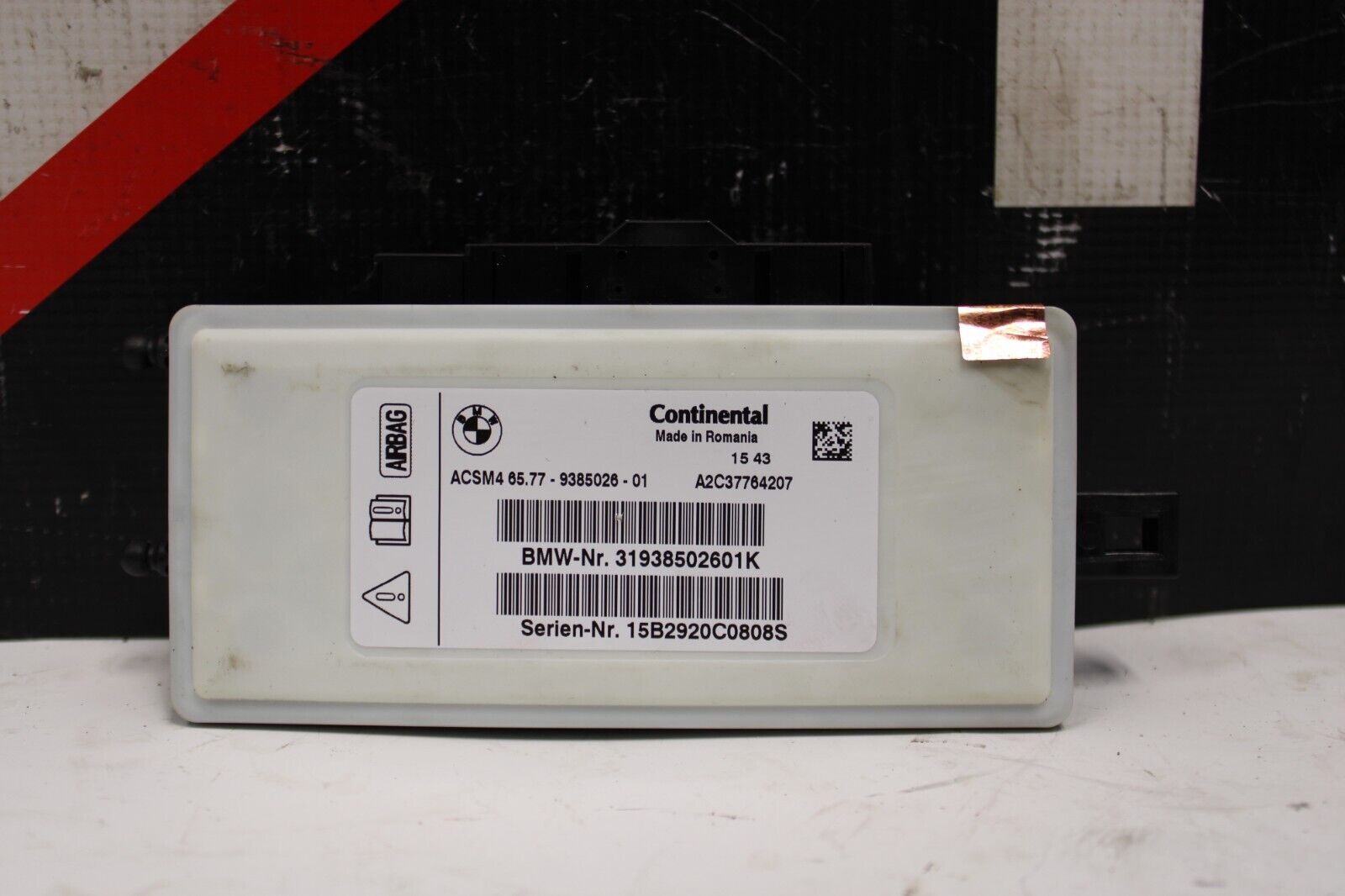 2015-2019 BMW F80 M3 SAFETY SRS CONTROL MODULE COMPUTER OEM