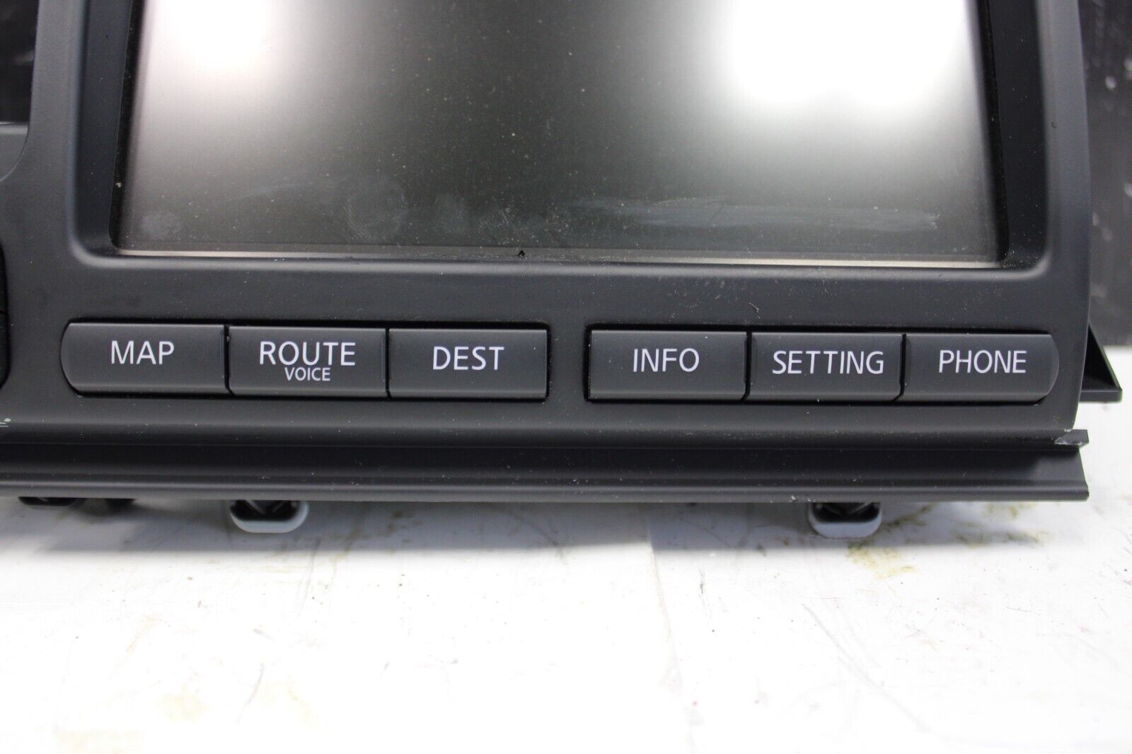 2009 NISSAN R35 GTR DBA GPS RADIO NAVIGATION DISPLAY SCREEN HEAD UNIT OEM