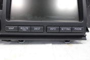 2009 NISSAN R35 GTR DBA GPS RADIO NAVIGATION DISPLAY SCREEN HEAD UNIT OEM