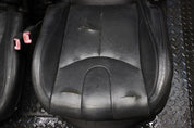 2009-2013 Infiniti G37 Convertible Seats Pair OEM Black Leather