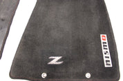 2012 NISSAN 370Z NISMO FRONT RIGHT RH AND LEFT LH FLOOR CARPET MATS OEM