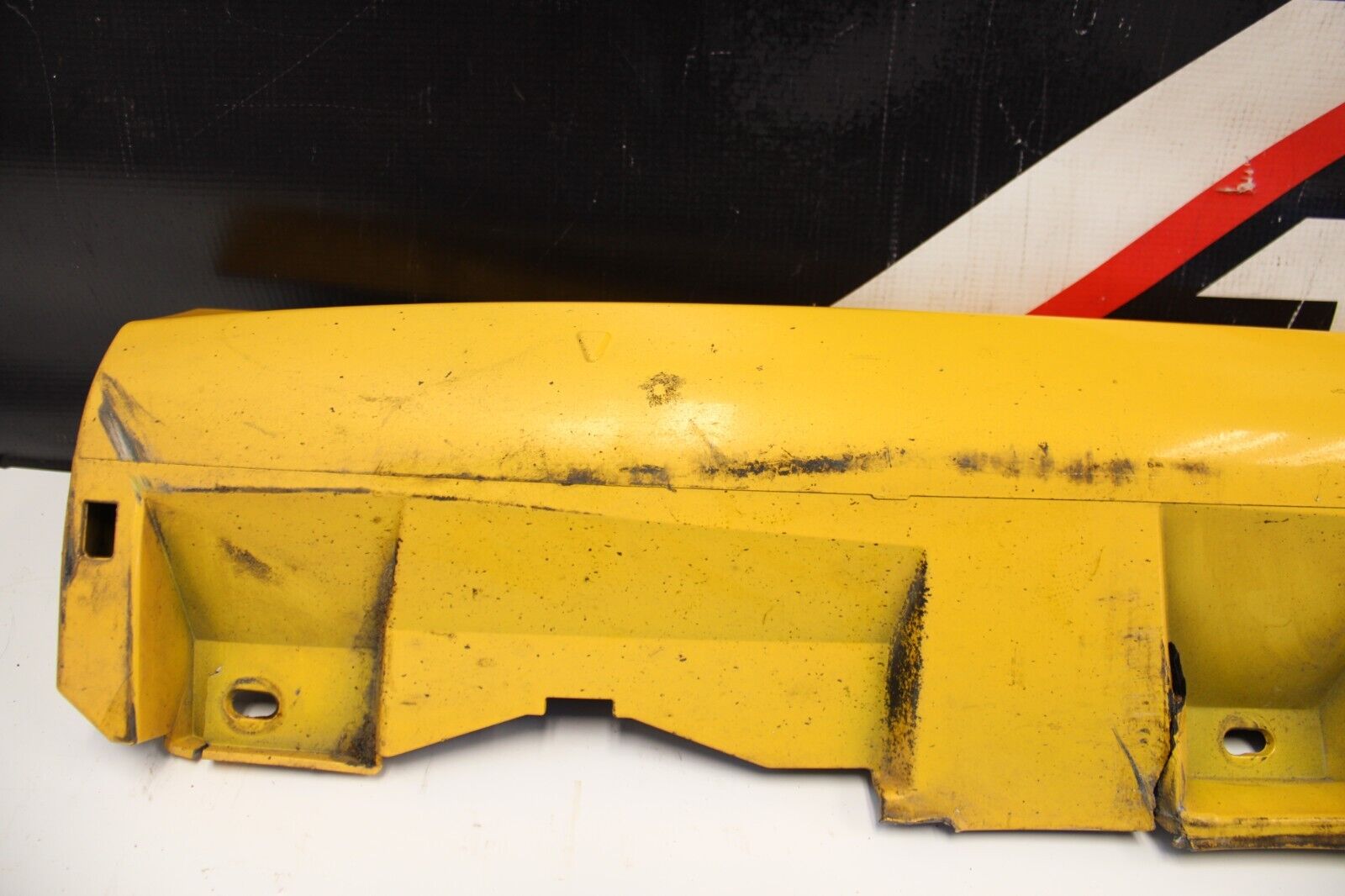 2013 Ford Focus ST Left Driver Side Skirt Rocker Panel Molding Yellow