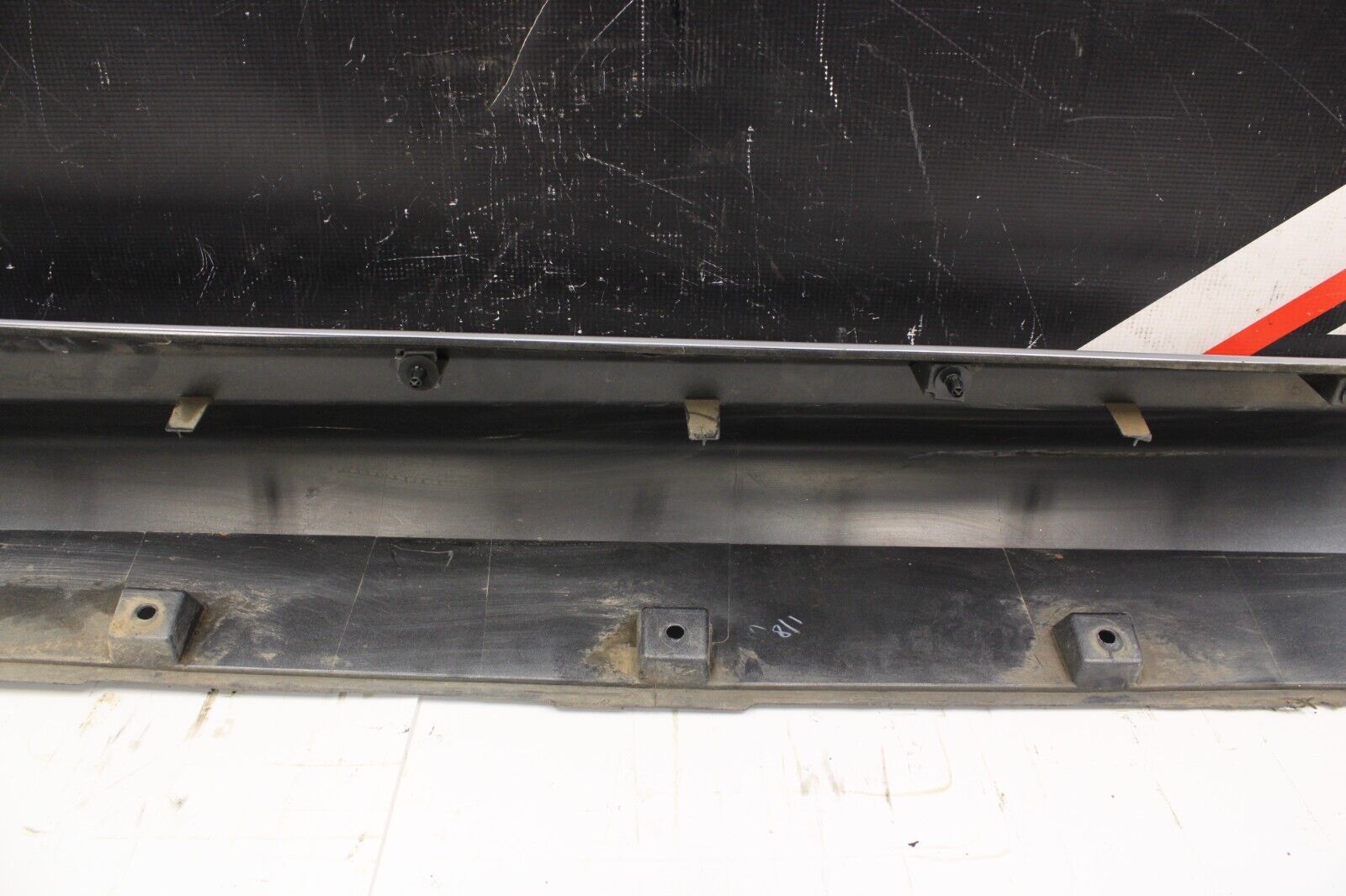 2009 Infiniti G37 Coupe Right Rocker Panel Side Skirt