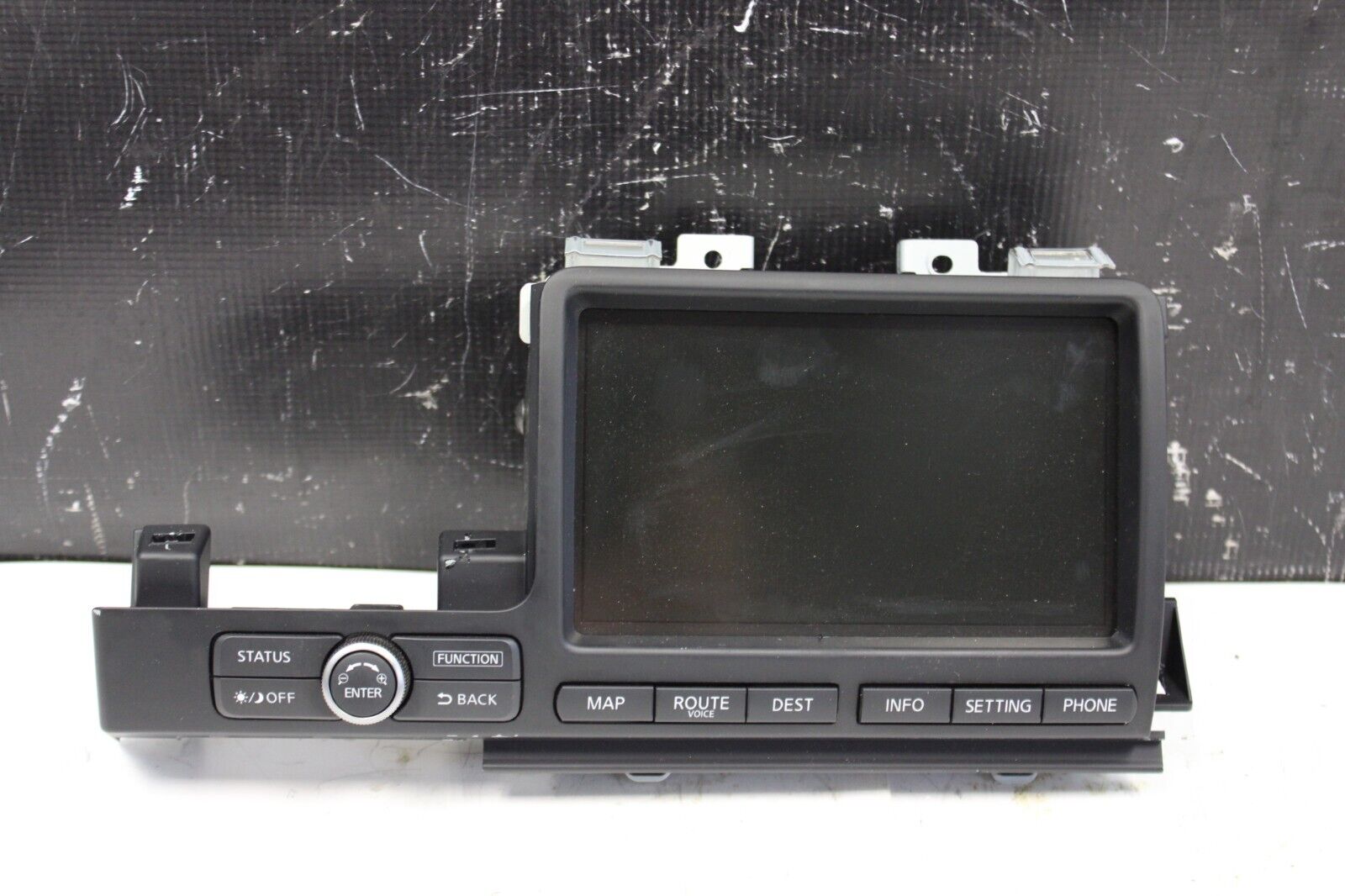 2009 NISSAN R35 GTR DBA GPS RADIO NAVIGATION DISPLAY SCREEN HEAD UNIT OEM