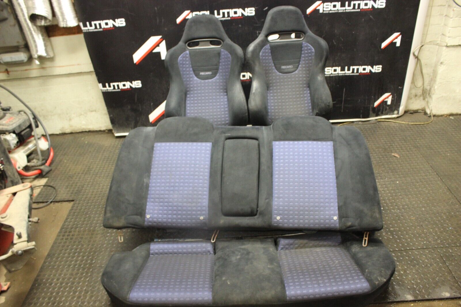 2003-2005 Mitsubishi Evolution Evo 8 Full Set of Seats Recaro OEM