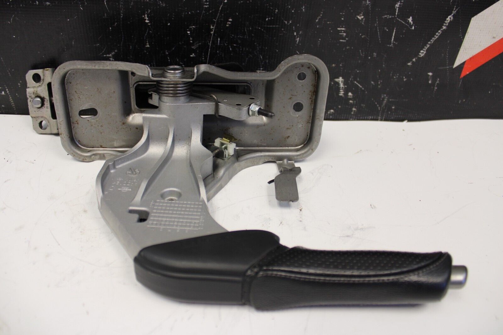 2009 Nissan R35 GT-R E Brake Leather Emergency Hand Brake Lever Parking Brake