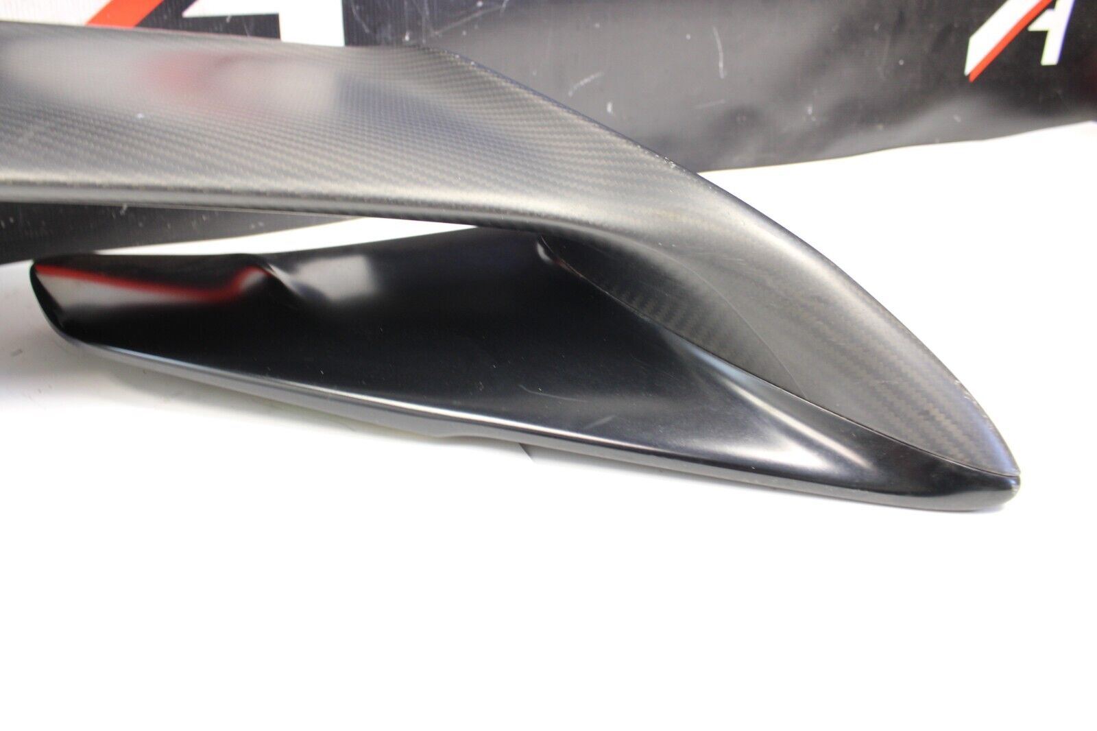 2013 NISSAN GT-R R35 GTR BLACK EDITION OEM REAR TRUNK CARBON SPOILER WING