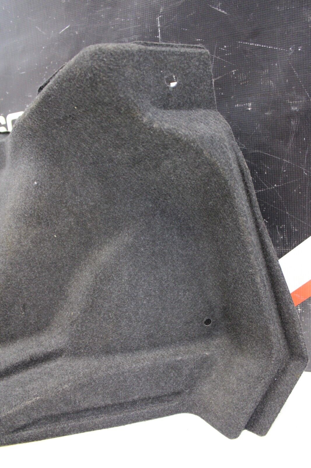 2010 NISSAN R35 GTR CBA TRUNK CARPET PANEL LINER TRIM BLACK LH DRIVER SIDE