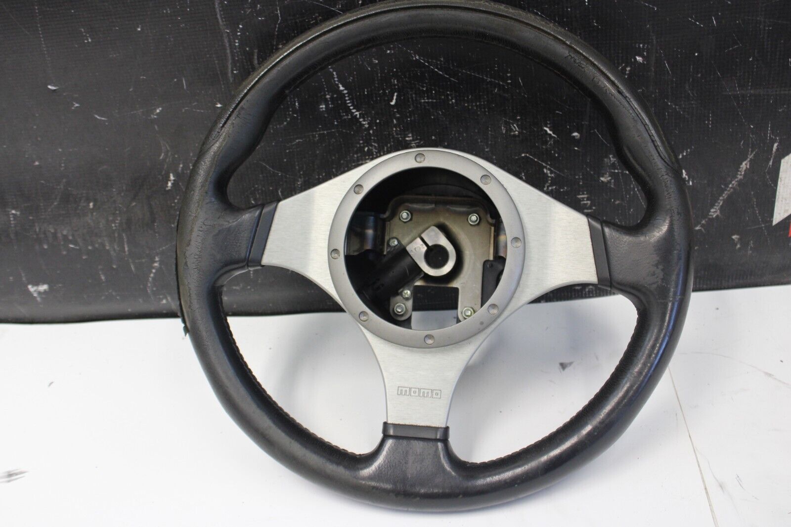 2003-2006 Mitsubishi Lancer Evolution EVO 8 9 MOMO Leather Steering Wheel