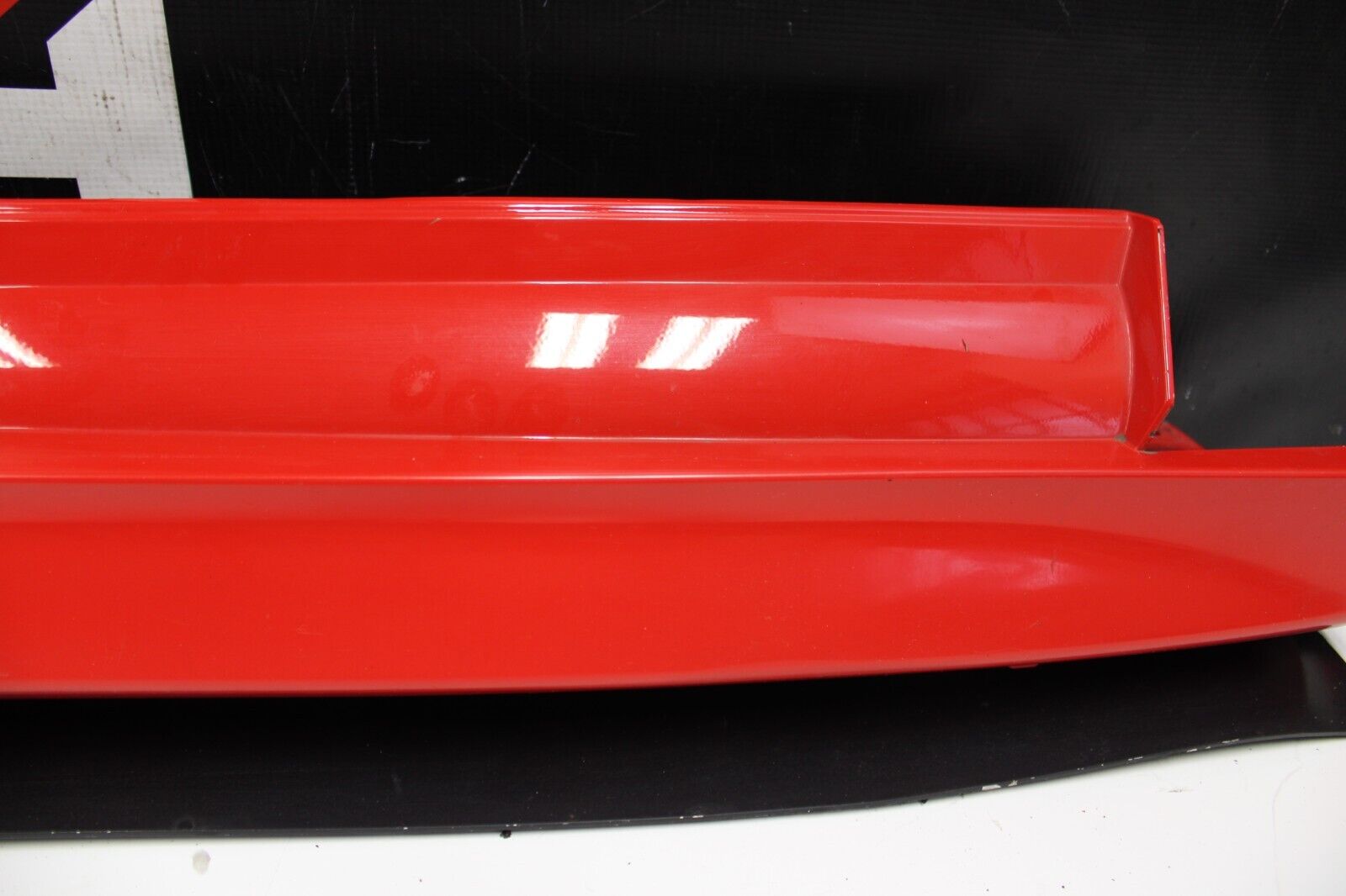 2016 Ford Focus ST Right Passenger Side Skirt Rocker Panel Molding Red