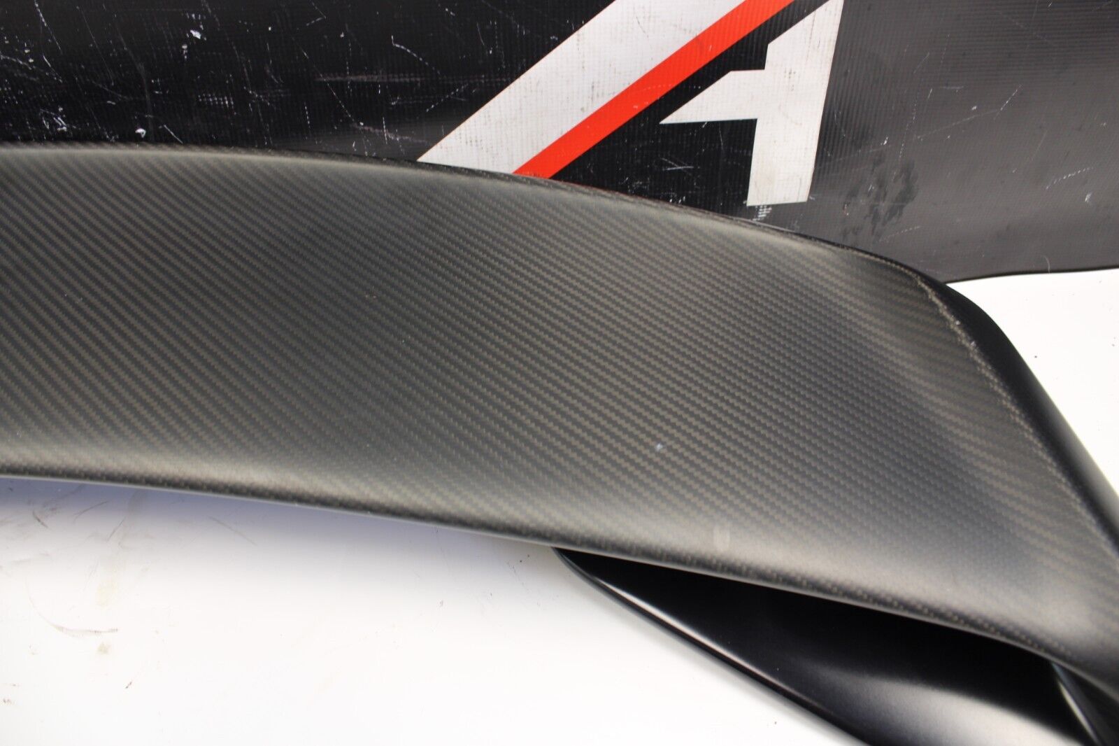 2013 NISSAN GT-R R35 GTR BLACK EDITION OEM REAR TRUNK CARBON SPOILER WING