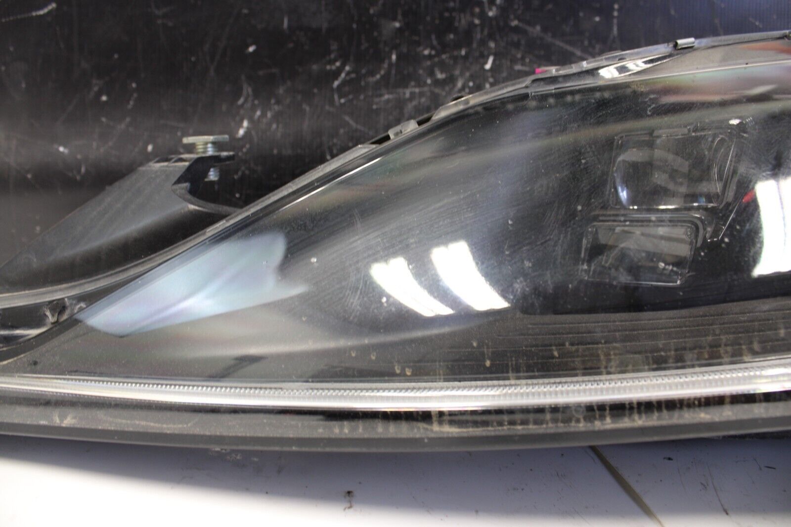 2020-2021 Toyota Supra LEFT DRIVER Headlight LED Broken Lens Damaged OEM