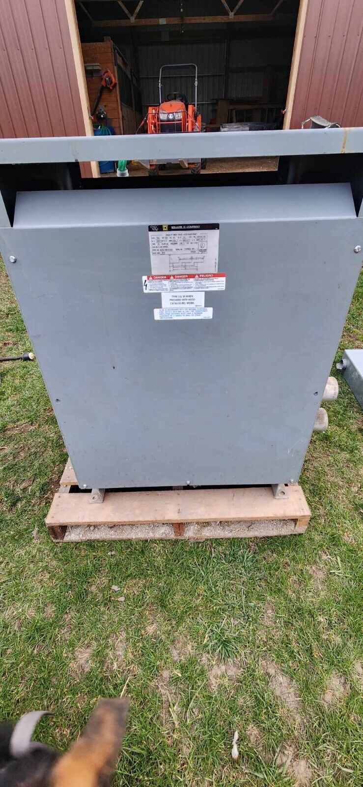 Square D Three Phase Transformer 500KVA H.V. 528Y/305 L.V. 480Y/277