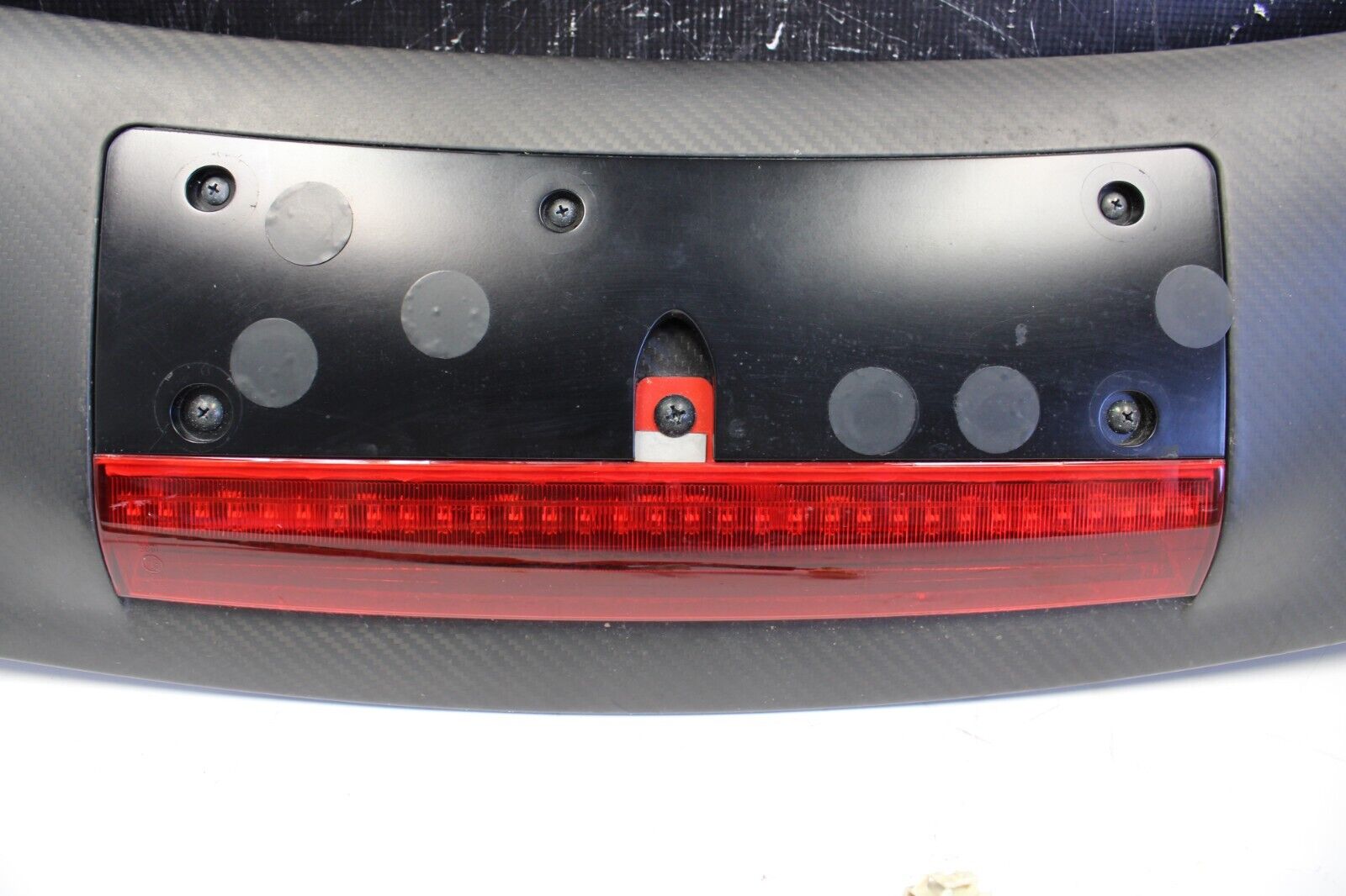 2013 NISSAN GT-R R35 GTR BLACK EDITION OEM REAR TRUNK CARBON SPOILER WING