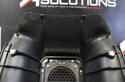 2010 NISSAN GTR R35 BOSE REAR SPEAKER COVER ASSEMBLY BLACK PLASTIC FACTORY OEM