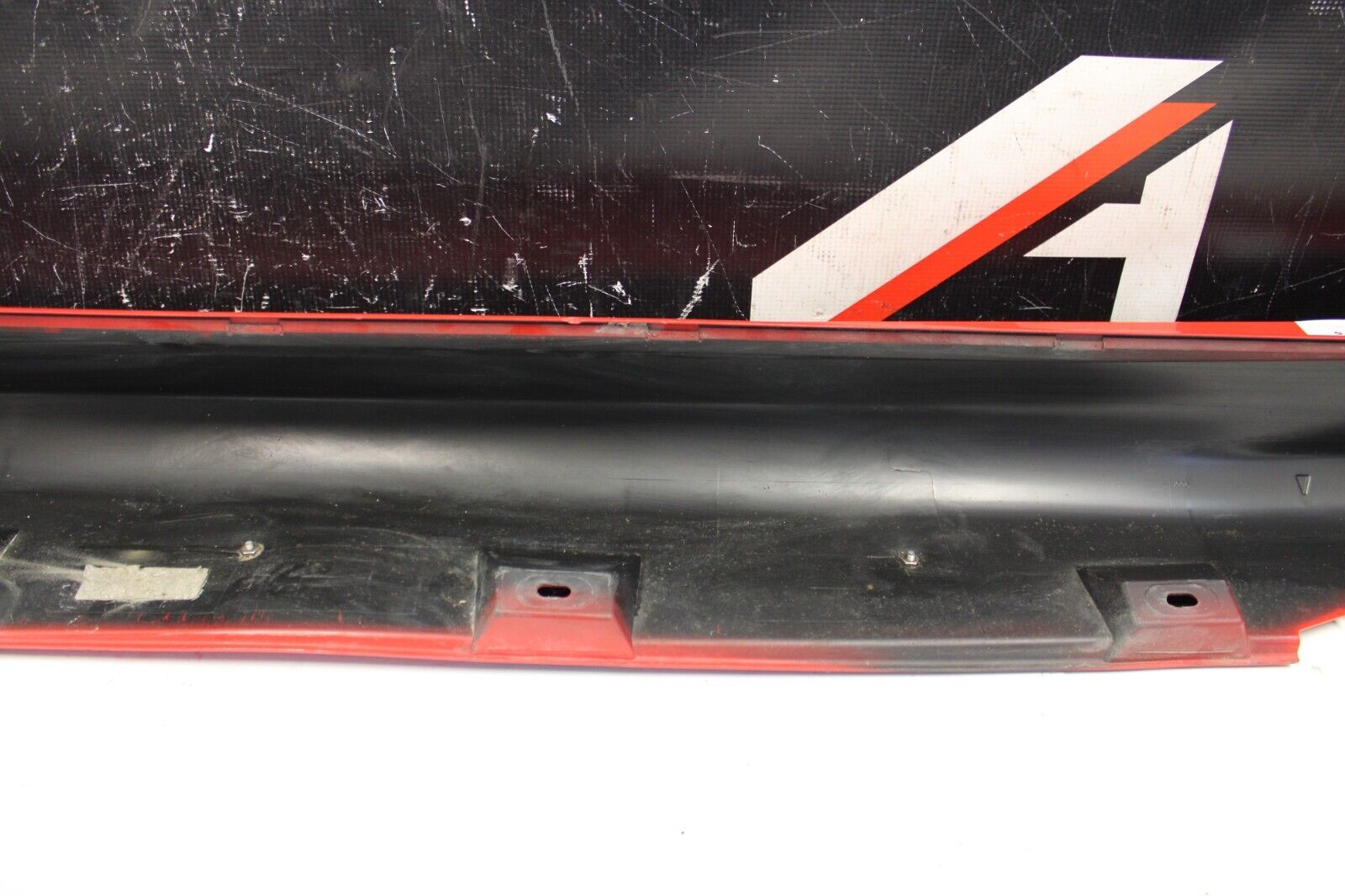 2016 Ford Focus ST Right Passenger Side Skirt Rocker Panel Molding Red