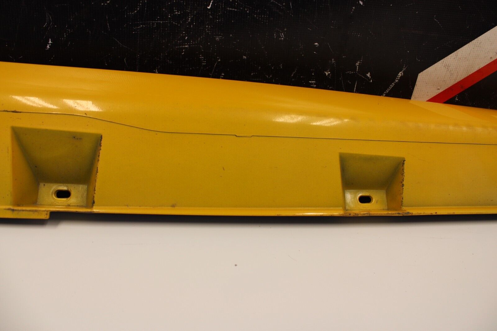 2013 Ford Focus ST Left Driver Side Skirt Rocker Panel Molding Yellow