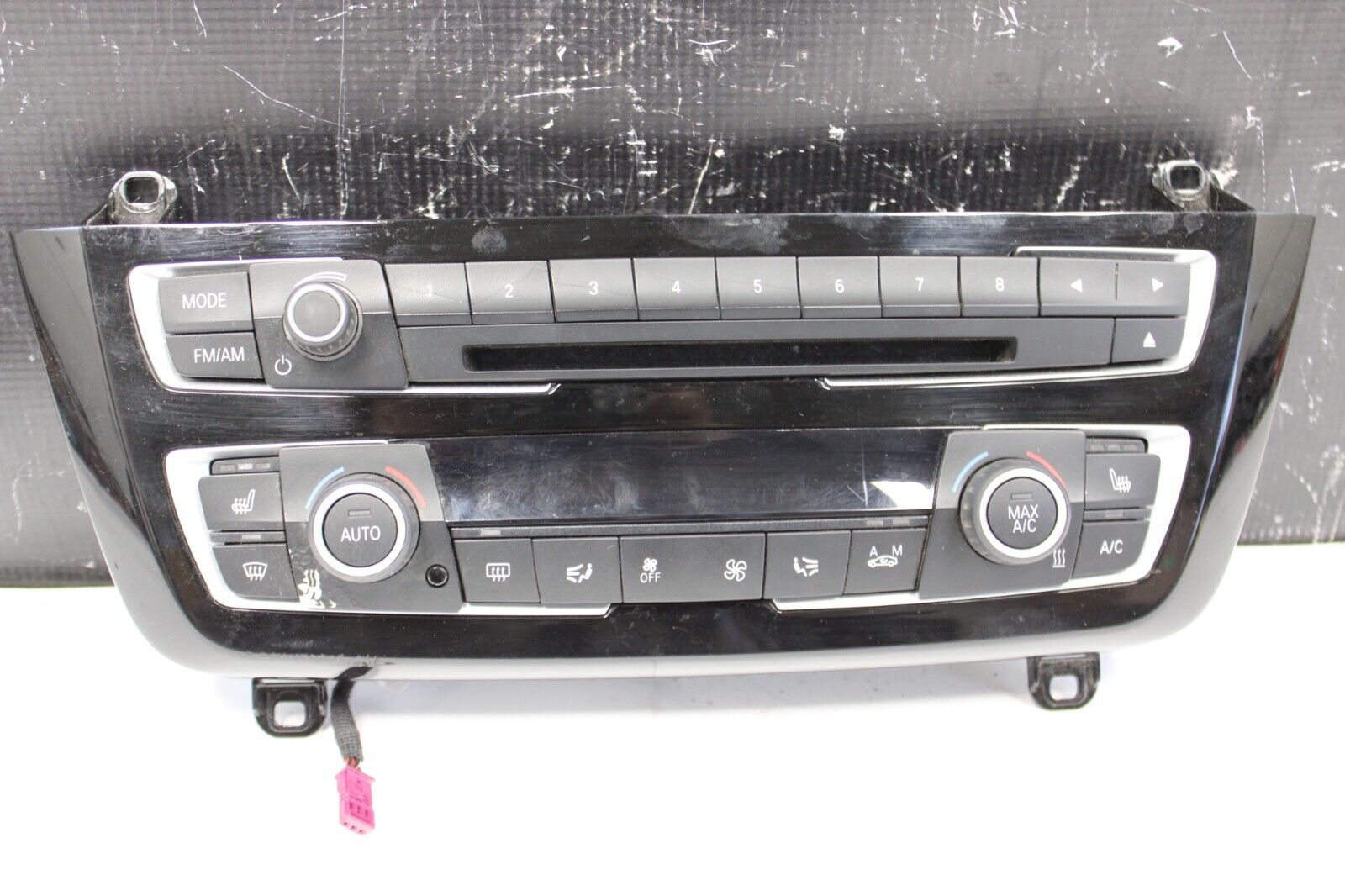 2015-2019 OEM BMW M2 F87 F30 F80 F82 M3 AC Heater Control Panel Radio Buttons